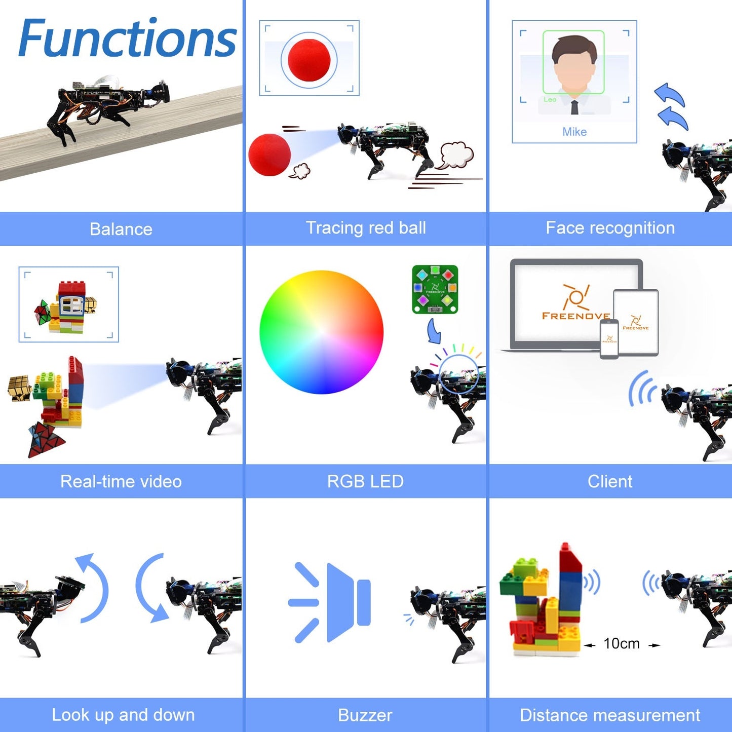 Raspberry Pi Robot Dog Face Recognition