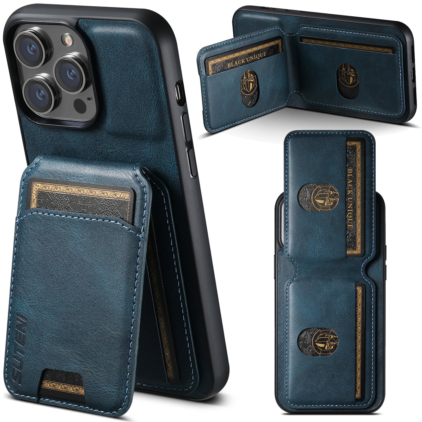 Leather Business Card Phone Case Iphone 16, Iphone 16 pro, Iphone 16 pro Max