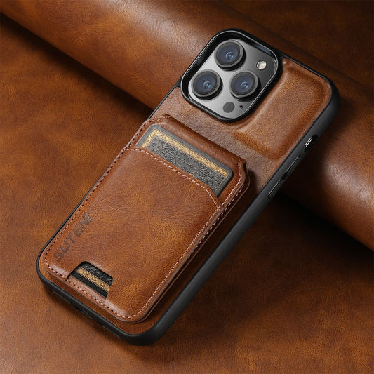 Leather Business Card Phone Case Iphone 16, Iphone 16 pro, Iphone 16 pro Max
