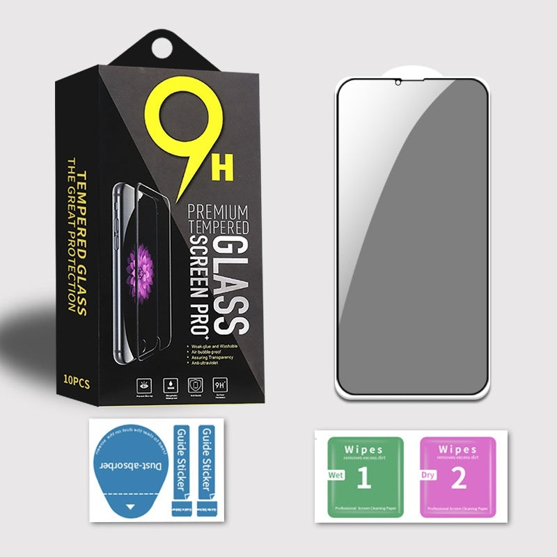 Full Screen Peep-proof Silk Screen Privacy Tempered Film Suitable For Privacy Tempered Film Anti-peep Film for Iphone