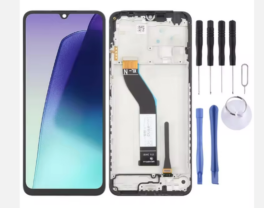 Para Xiaomi Redmi 14C 4G / 5G OEM LCD pantalla digitalizador montaje completo con marco