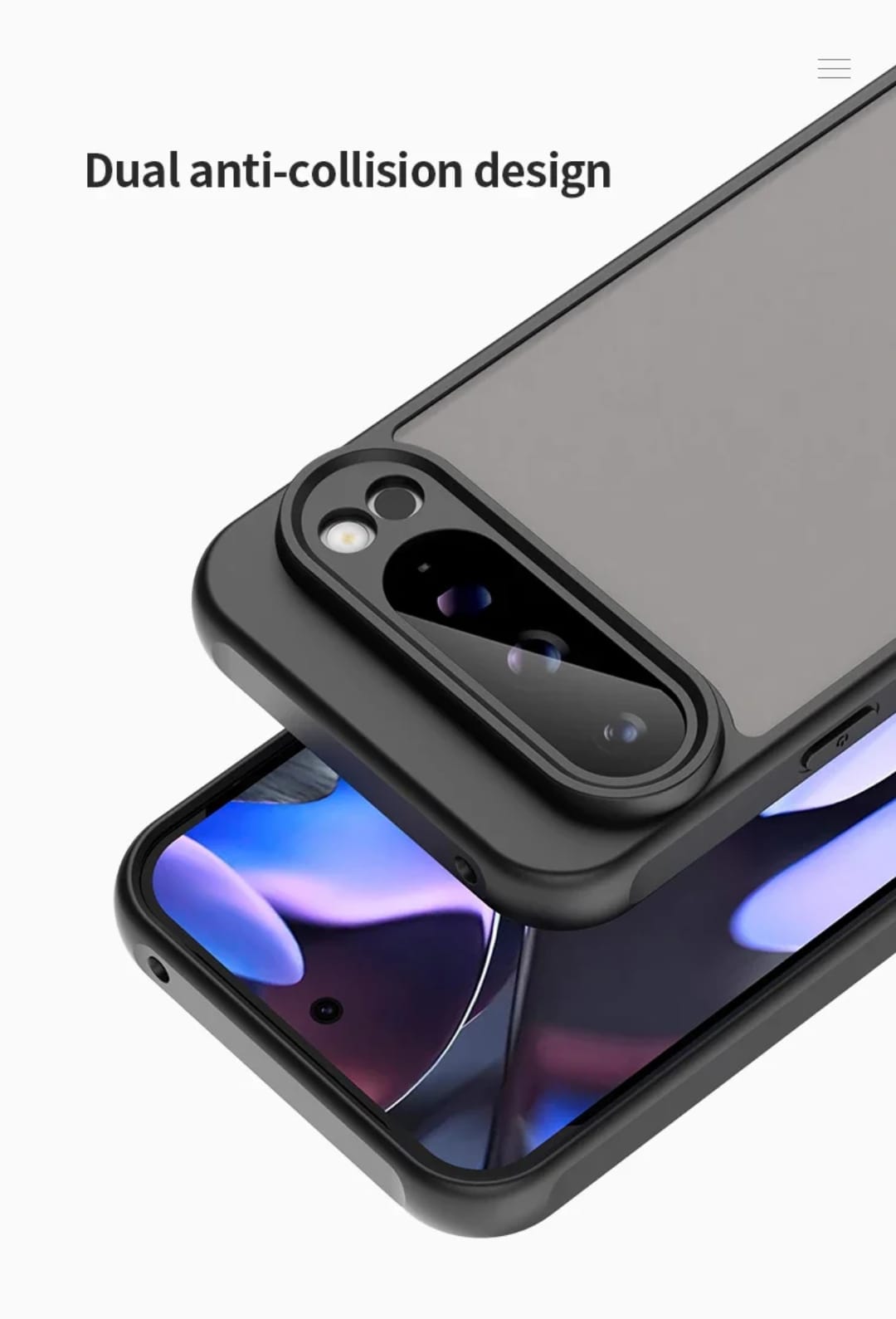 Funda de alta precisión para Google Pixel  10 Pro : diseño sofisticado, materiales premium y protección integral sin comprometer la estética del dispositivo (Copia)