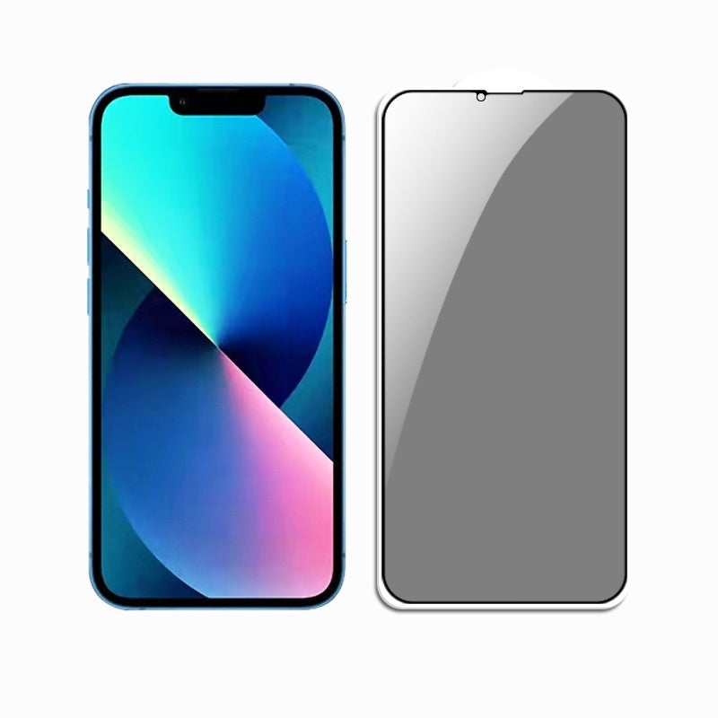 Full Screen Peep-proof Silk Screen Privacy Tempered Film Suitable For Privacy Tempered Film Anti-peep Film for Iphone